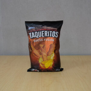 Taqueritos Queso Fusión – Snack Crujiente con Toque Picante y Refrescante