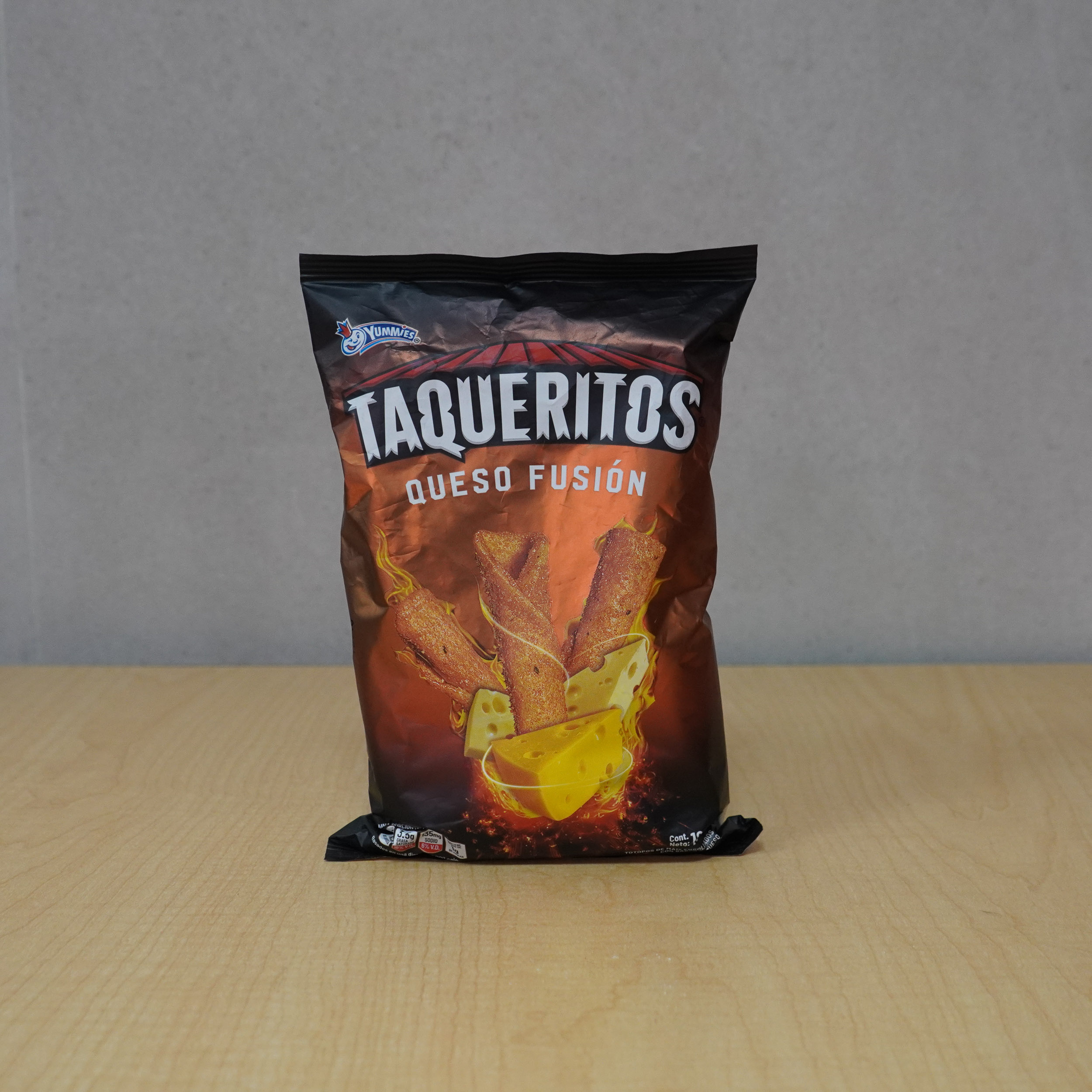 Taqueritos Queso Fusión – Snack Crujiente con Toque Picante y Refrescante