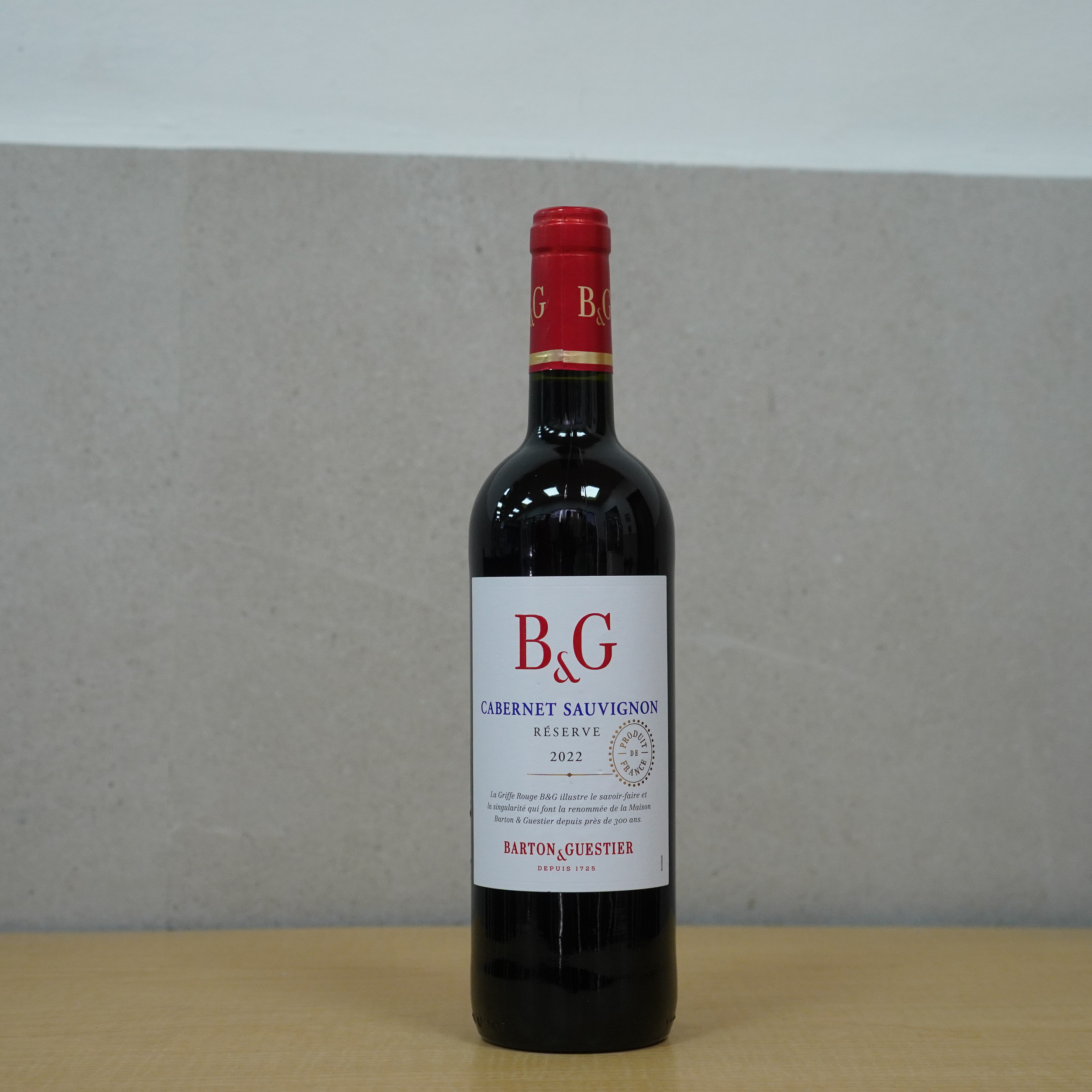 🍷 B&G Cabernet Sauvignon Reserve 2022 – Elegancia en Cada Copa 🍇✨