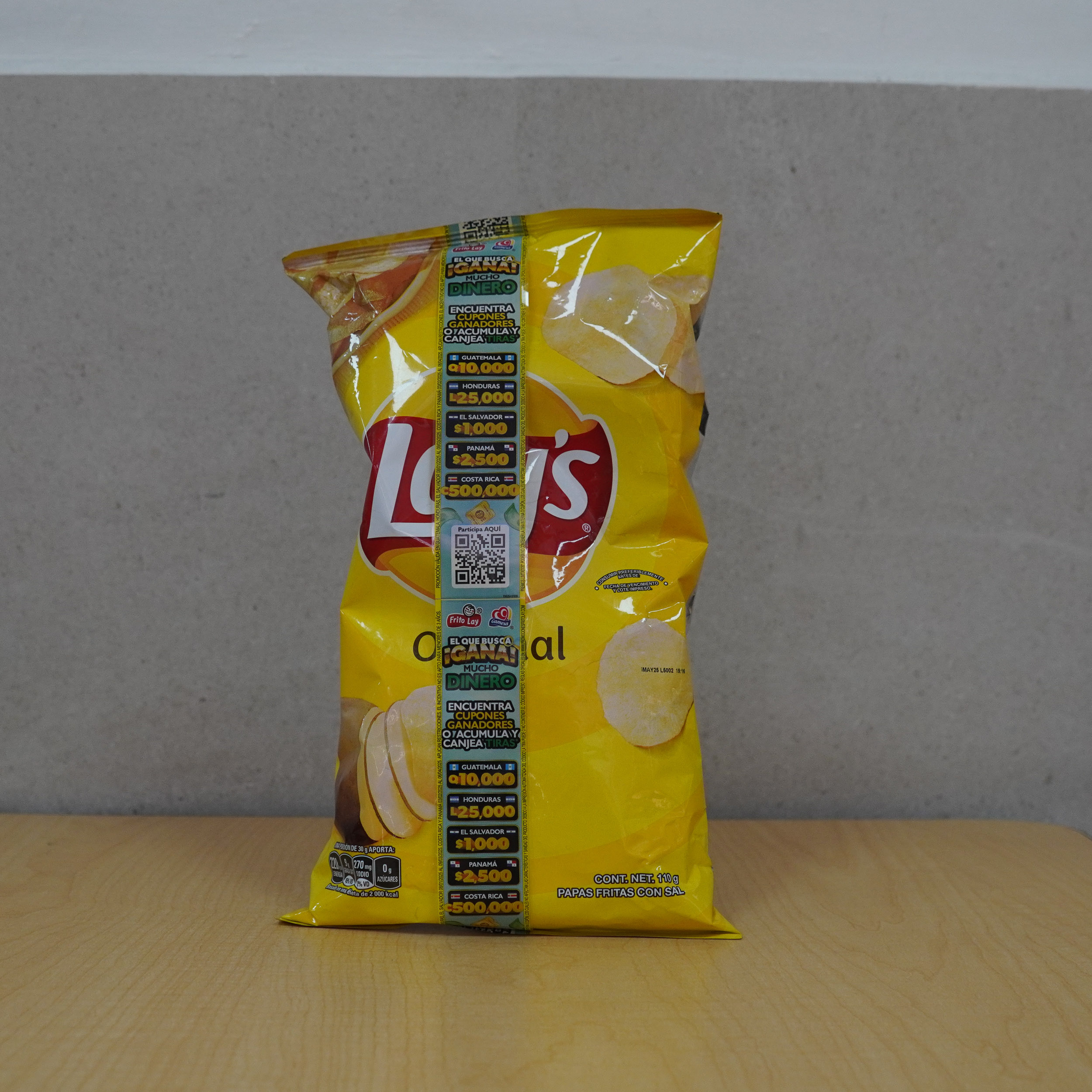 🥔 Lay's Clásicas Saladas – Sabor Tradicional en Presentación de 110g