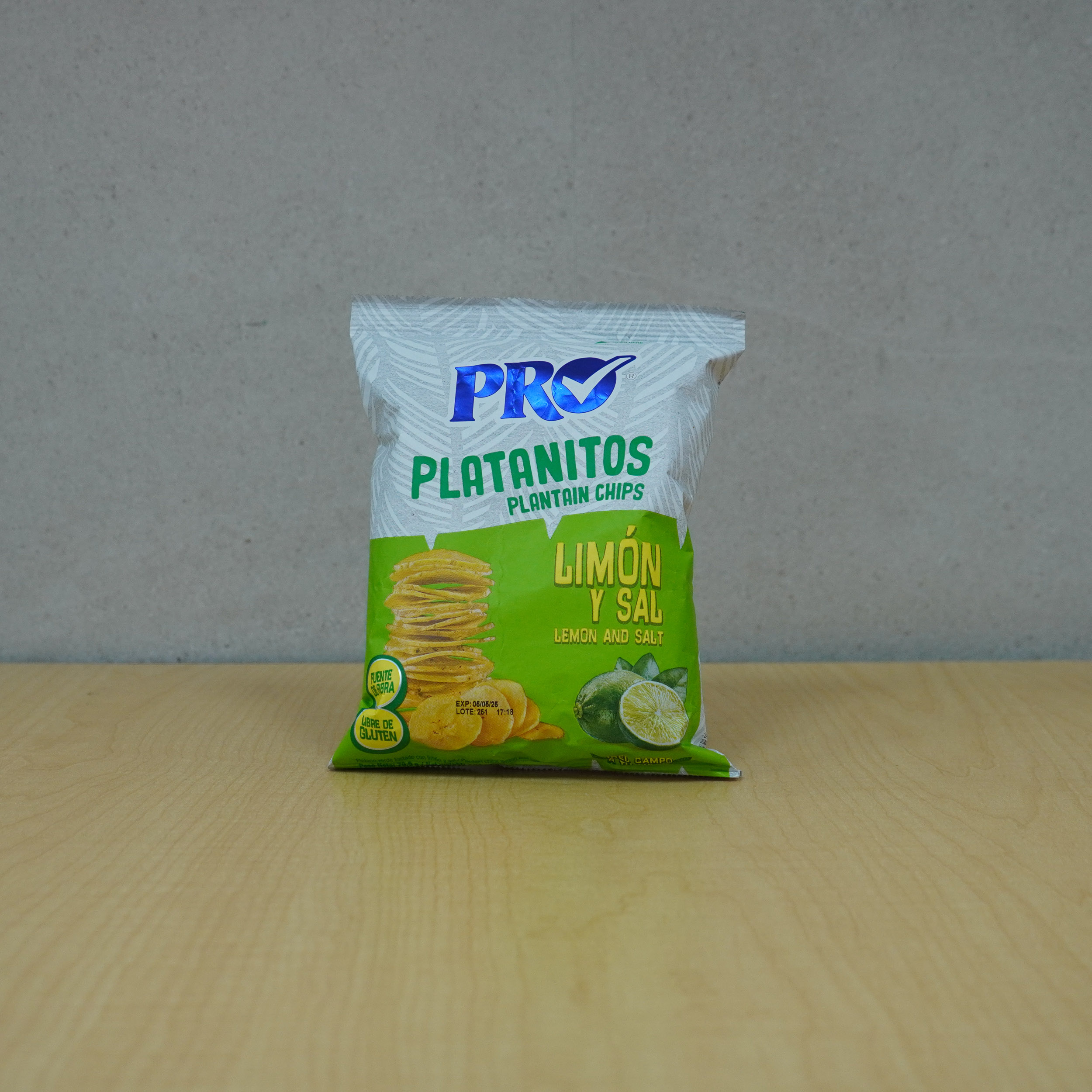 🥔 Platanitos Chips de Plátano Con Sal y Limon – Crujiente Tradición Tropical